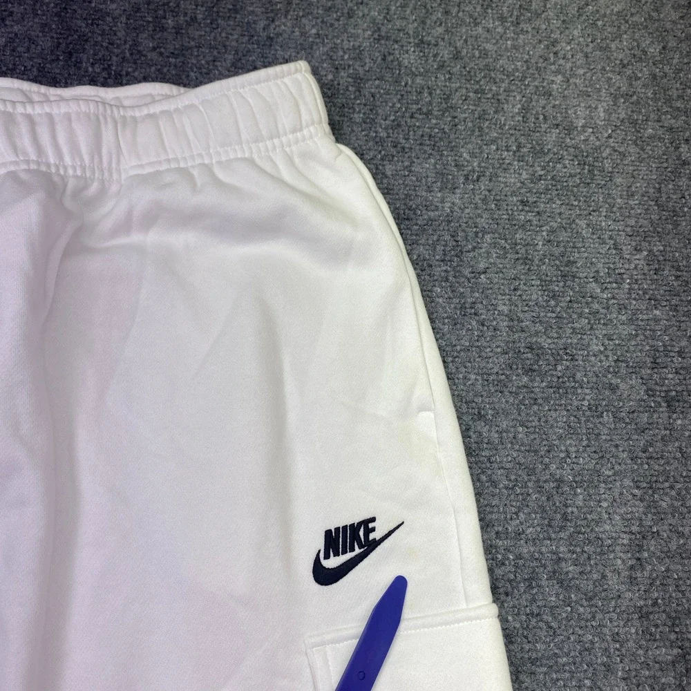 Nike Womens Sportswear Cargo Sweatpants White DQ5196-100 XL NEW Athleisure